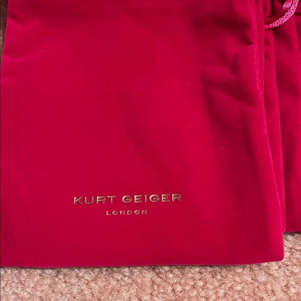 Kurt Geiger(15)  Colorful Velvet Pouches ALL NEW - Picture 7 of 9